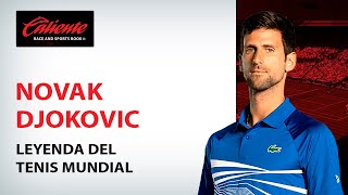 Novak Djokovic Leyenda del tenis mundial [upl. by Leahcimluap]