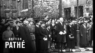 Memorial Service For Duke Of Kent  1942 1942 [upl. by Enamrahc221]