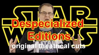 Star Wars Despecialized Editions Theatrical Cuts in HD [upl. by Mcdougall231]