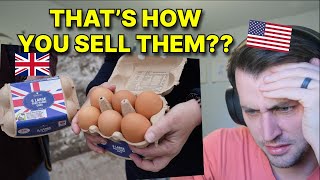 American reacts to Why US Produced Eggs Are Banned Across Europe amp UK [upl. by Nomrah]