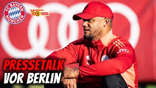 Pressetalk vor dem Bundesliga Heimspiel am 9 Spieltag gegen Union Berlin [upl. by Llenreb]