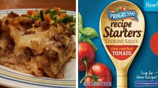 Progresso Recipe Starters Lasagna  Get it or Forg [upl. by Jamima732]