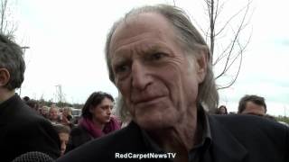 David Bradley Interview  Harry Potter Studio Tour Opening [upl. by Suirtemed]