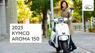 2023 Kymco Aroma 150 aka Like 150i Price Colors Specs Features Availability [upl. by Coppock]