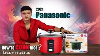 Panasonic SRWA18H 18 ltr rice cooker  How to Cook Rice in a Rice Cooker  PANASONIC Multicooker [upl. by Sally]