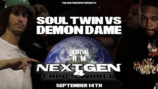 SOUL TWIN VS DEMON DAME  TBL DEATHH ROW 💀 ⛓️ NEXT GEN4 CAPOs WORLD [upl. by Griffin]