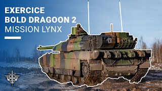 Mission Lynx Immersion dans lexercice BOLD DRAGOON 2 [upl. by Anayt]