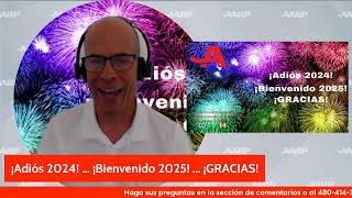 ¡Adiós 2024  ¡Bienvenido 2025  ¡GRACIAS [upl. by Kutzer]