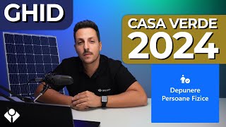 Documentele pentru Casa Verde 2024 și procesul de înscriere pentru Fotovoltaice pe siteul de la AFM [upl. by Cha910]