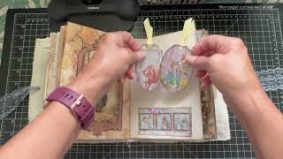 Handmade Journal Flip ThroughBeatrix Potter Theme [upl. by Yttak702]