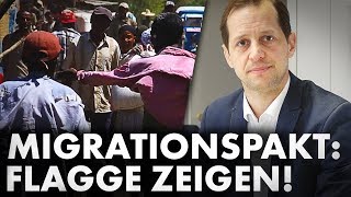 Namentliche Abstimmung über MigrationspaktAntrag in NRWLandtag [upl. by Bork]