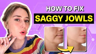 How to Get Rid of Sagging Jowls from a Dermatologist  Dr Shereene Idriss [upl. by Kcirdet773]