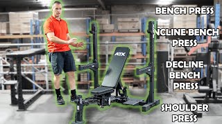 SAMS REVIEW ATX® Adjustable Bench Press  ATXOBM650II [upl. by Mini]