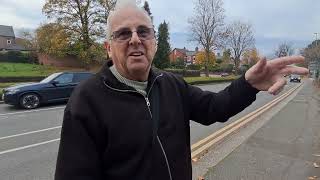 Altrincham resident talks about Migrants at Cresta Court Hotel [upl. by Eidarb427]