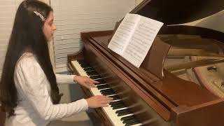 Johann Sebastian Bach Minuets 13 in G major  Pianist Mercy Farías [upl. by Novaat332]