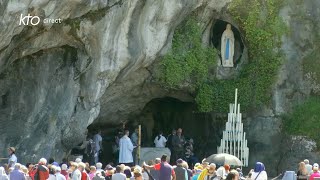 Chapelet du 5 avril 2024 à Lourdes [upl. by Asserak95]