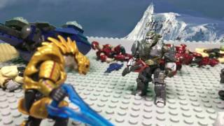 Arbiter VS Atriox Halo Mega Bloks Stop Motion [upl. by Beryle710]