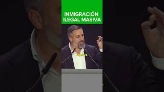 ABASCAL problemas de la inmigración ILEGAL MASIVA en ESPAÑA [upl. by Irah43]