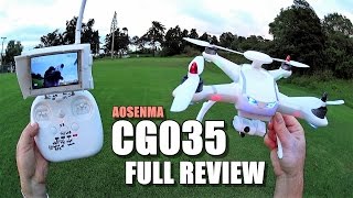 AOSENMA CG035  Full Review  Unbox  Setup  Flight Test  Pros amp Cons [upl. by Senga]