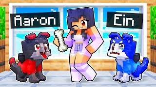 Turning my FRIENDS into PUPPIES in Minecraft [upl. by Ecyt]