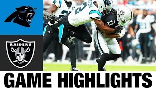 panthers vs raiders highlights nfl [upl. by Gardie912]