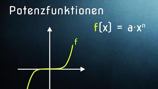 Potenzfunktionen Symmetrie Monotonie DefinitionsmengeWertebereich [upl. by Mellen]