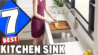 7 Kitchen Sinks That Will Upgrade Your Cooking Space [upl. by Nick968]