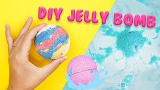 DIY JELLY BOMB  Lushs New Bath Bomb Inspired 💦 [upl. by Lomasi929]