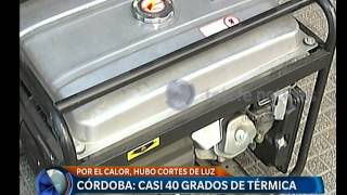 Ola de calor en Córdoba  Telefe Noticias [upl. by Hepsiba]