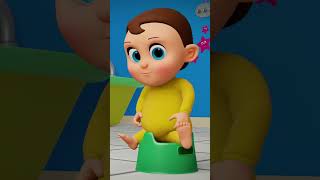 Baby Meekos Potty Training Song shorts kidssong nurseryrhymes hooplakidz [upl. by Nellir]