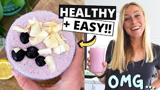 Replace Your Breakfast With This Super Healthy Smoothie Fat Burning Smoothie Recipe [upl. by Rea485]