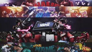 Top 5 Free Minecraft Banners Cinema 4d  Photoshop 4 [upl. by Bishop]