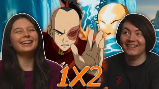 AANG VS ZUKO Avatar The Last Airbender 1x2 REACTION [upl. by Milo535]