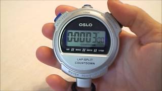 Oslo 20 stopwatch [upl. by Rise56]