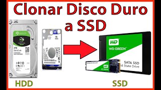 2023 Como Clonar Un Disco Duro a SSD En unos minutos  Fácil [upl. by Urbannai]