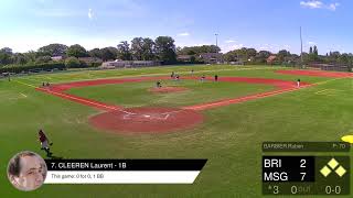 Braine Black Rickers 3 vs Seniors 4  Belgium Baseball D4  Live Stream [upl. by Anerda]