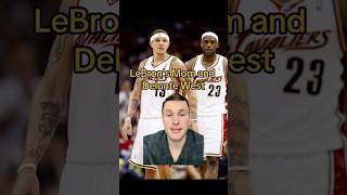 LeBron’s Mom and Delonte West shorts nba basketball [upl. by Dauf]