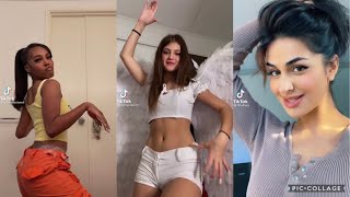 Basbousa  Arab Song Tik Tok Dance Trend  shoulder dance [upl. by Ahsikahs]