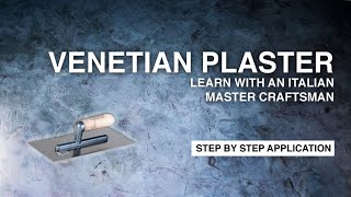 How to Apply Venetian Plaster  Step by step Guide [upl. by Gerson931]