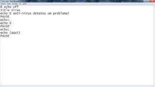 Truques do Bloco de Notas  Como criar um vírus falso [upl. by Phillada]