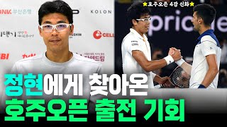 와일드카드 결정전 나서는 정현내년 호주오픈에서 볼 수 있을까 ft 중계 정보 [upl. by Claudetta858]