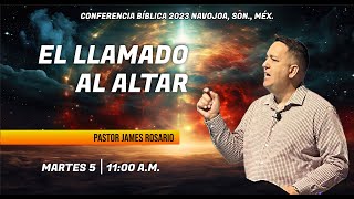 El llamado al altar  Pastor James Rosario [upl. by Ahsilet]