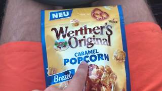 Werthers Original Caramel Popcorn SALT  SUGAR [upl. by Labotsirhc390]