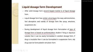 Application of Preformulation Studies [upl. by Anasiul]