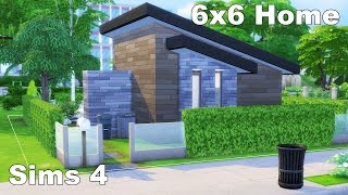 The Sims 4 Tiny House Build 6x6 challenge [upl. by Ed]