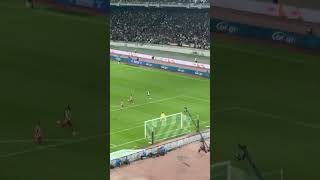 Mladenovic missed chance Panathinaikos Olympiakos football vlog greece panathinaikos olympiakos [upl. by Euqinot]