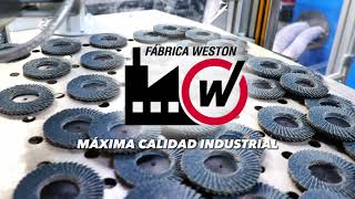 ¡Los abrasivos WestonTools ya son referente de calidad y rendimiento en el sector industrial [upl. by Nodnorb]