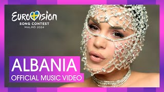 BESA  TITAN  Albania 🇦🇱  Official Music Video  Eurovision 2024 [upl. by Enirtak]