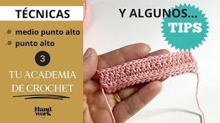 ACADEMIA DE CROCHET Handwork Diy  clase 3 [upl. by Libby203]