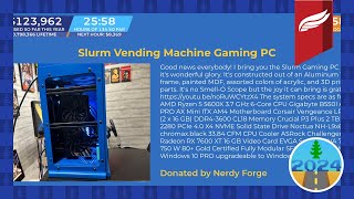 DB2024  Giveaway for Slurm Vending Machine Gaming PC [upl. by Doralynn]